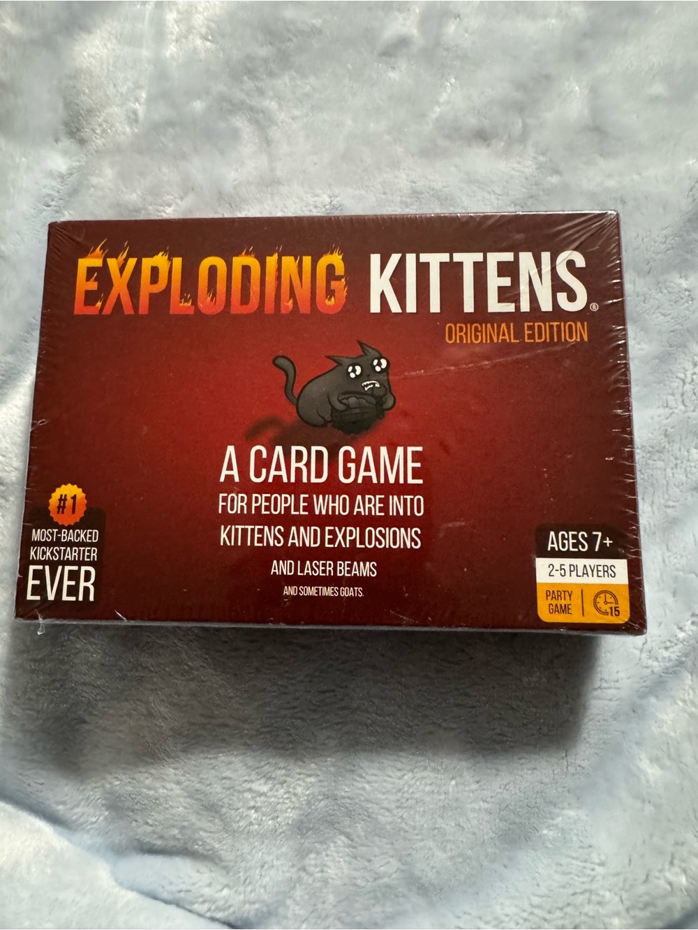 Kohl's Exploding Kittens Card Game - Red and Black Box